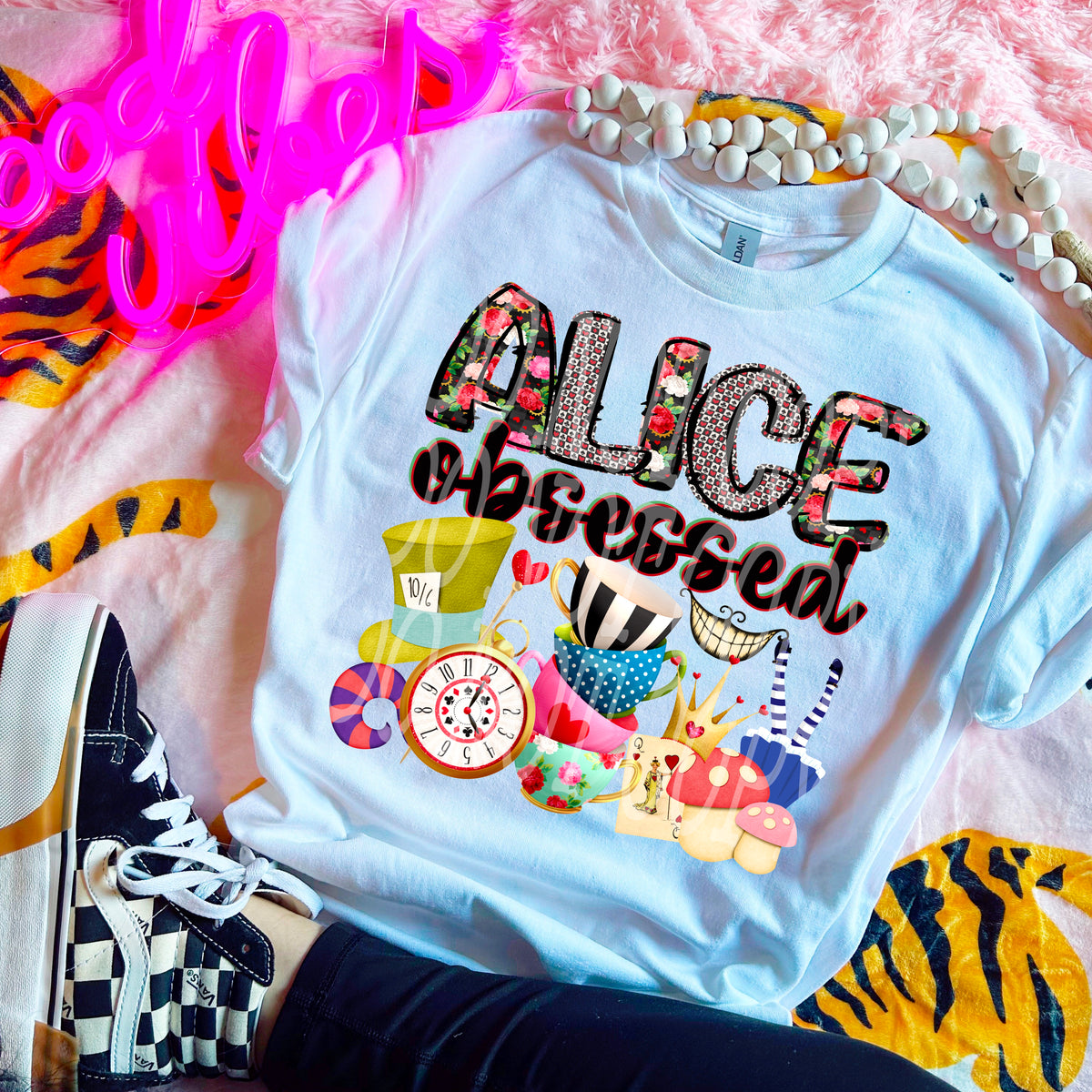 Alice obsessed DD DTF transfer