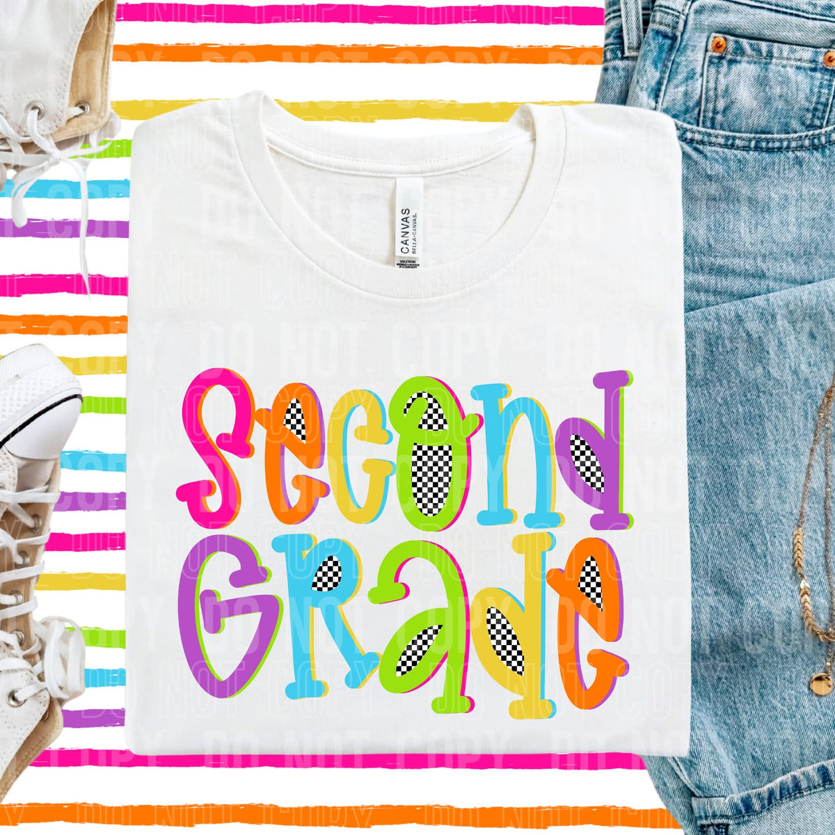 Second grade sbb DTF transfer