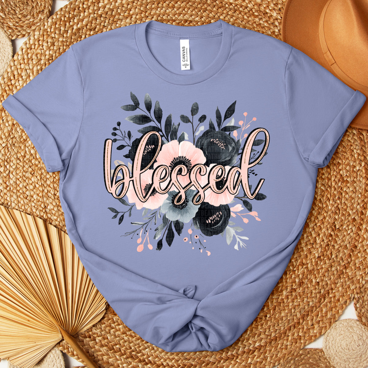 Blessed florals SDD DTF transfer