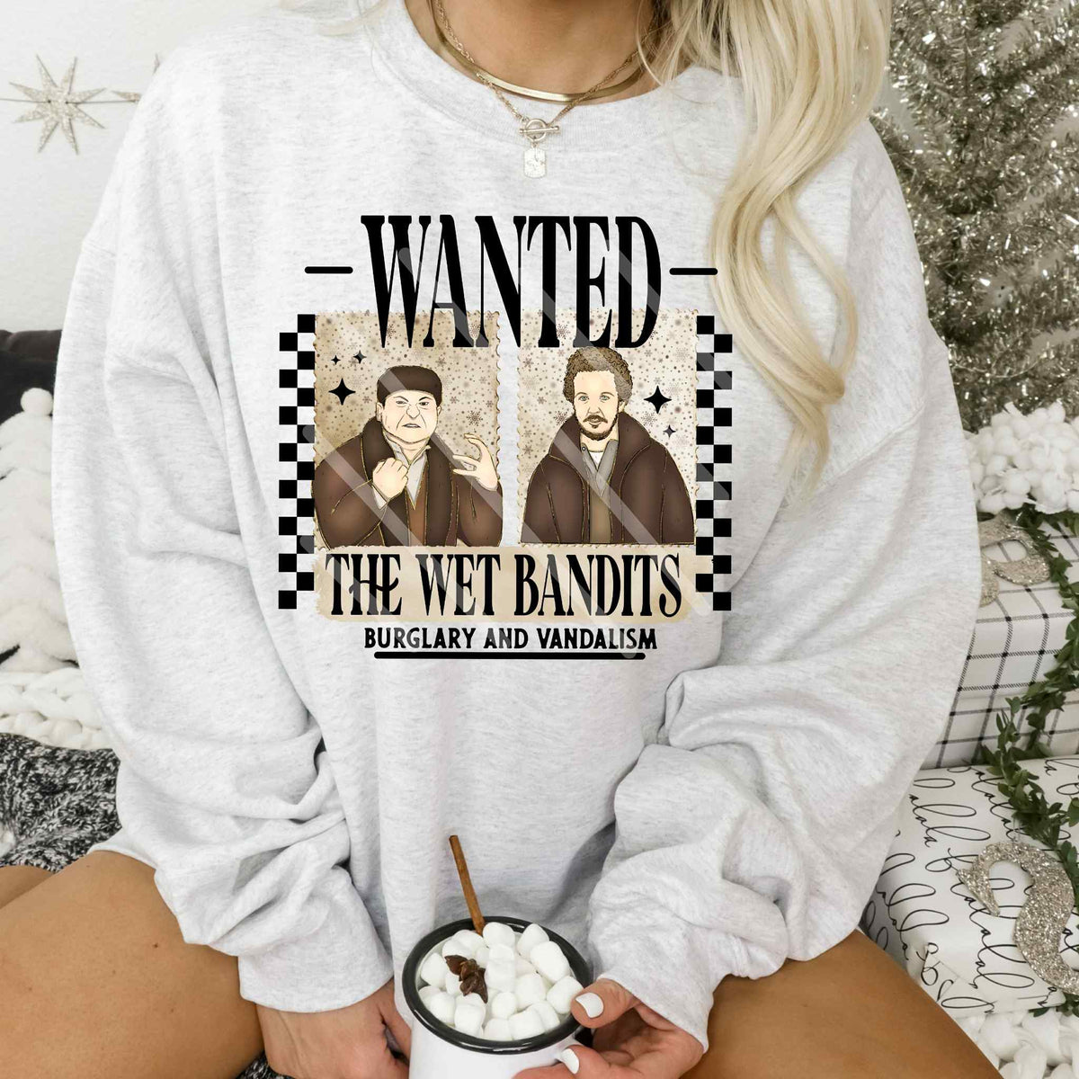 Wanted wet bandit stamps DTF transfer