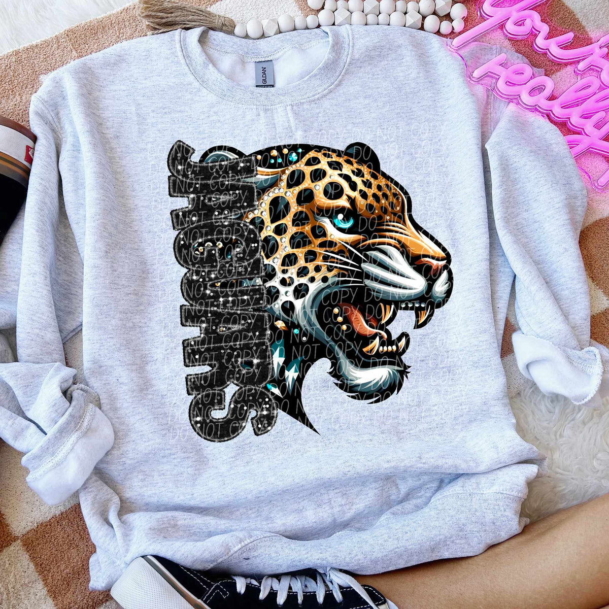 Jaguars half mascots (CITY) 50331 DTF transfer