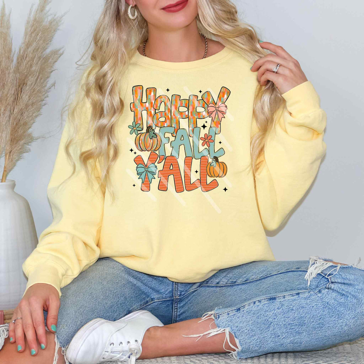 Happy Fall y'all EXCLUSIVE DTF transfer