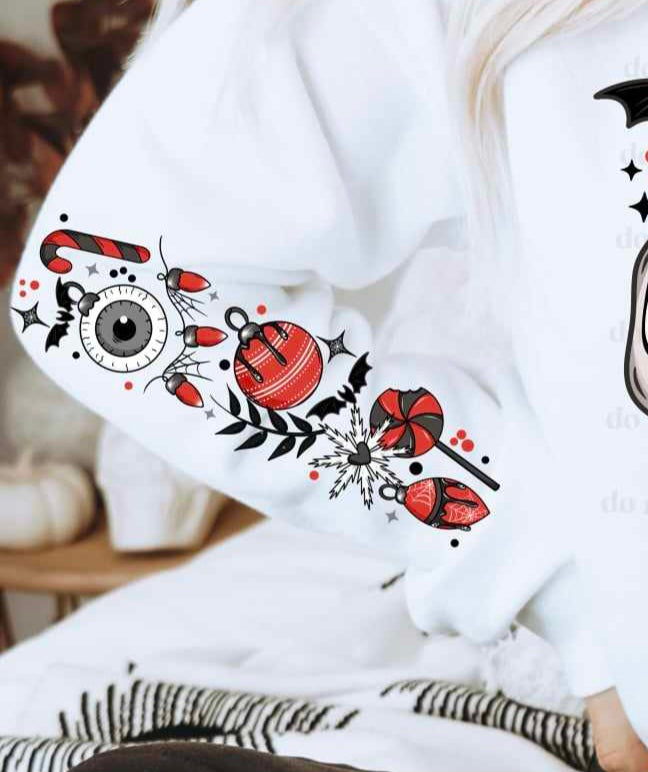 Spooky christmas sleeve (CSC) 50135 DTF transfer