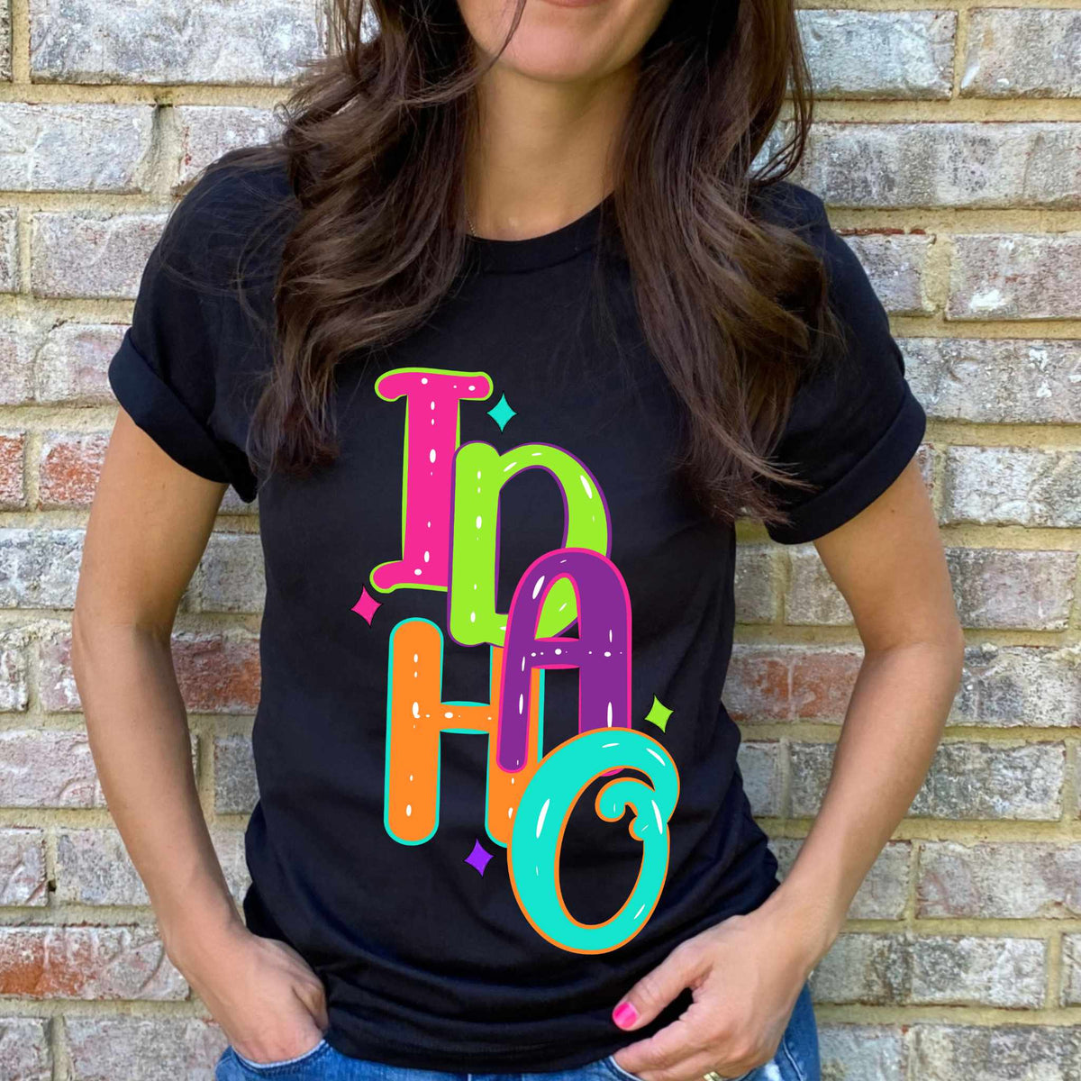 Idaho neon states 44938 DTF transfer
