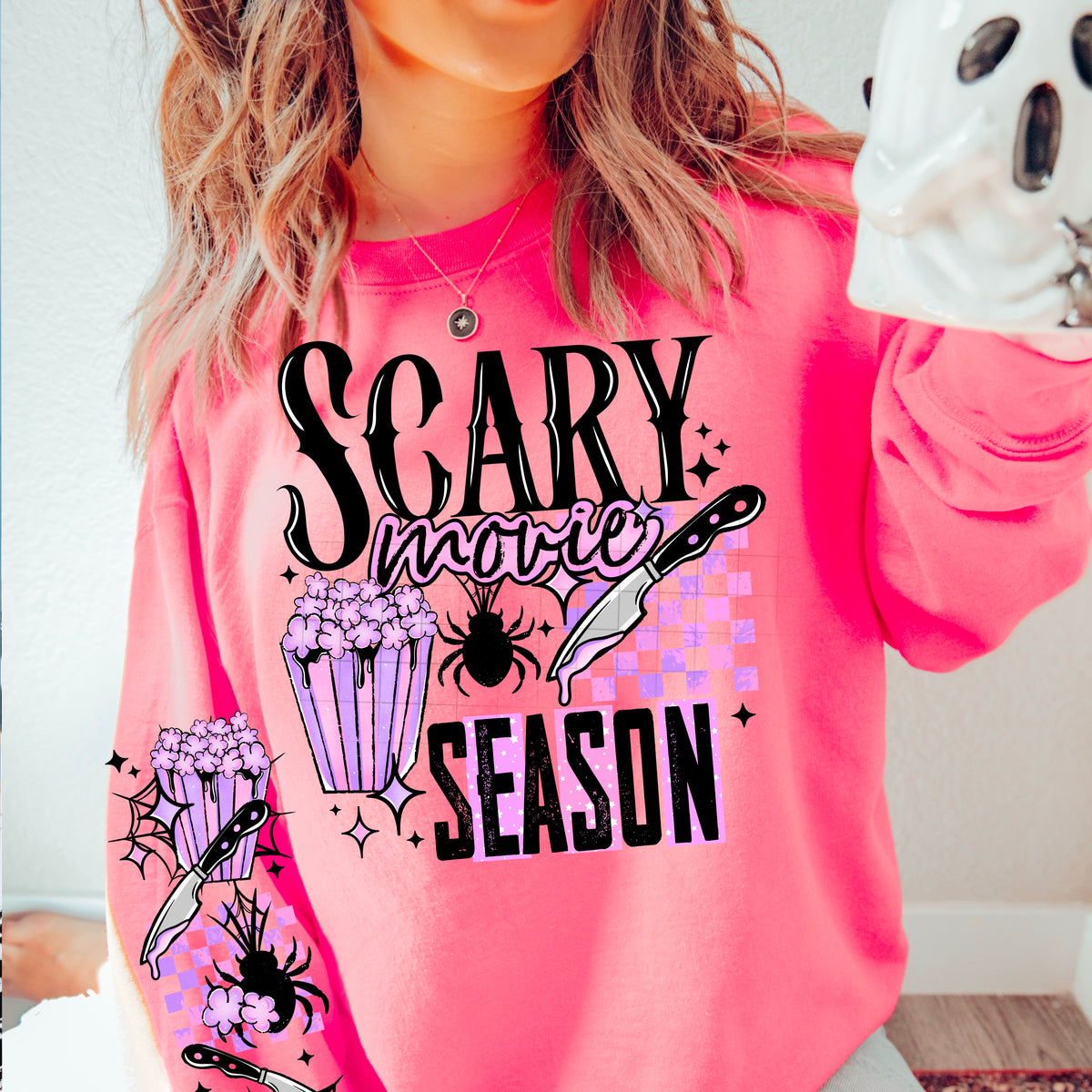 Scary movie season csc DTF transfer