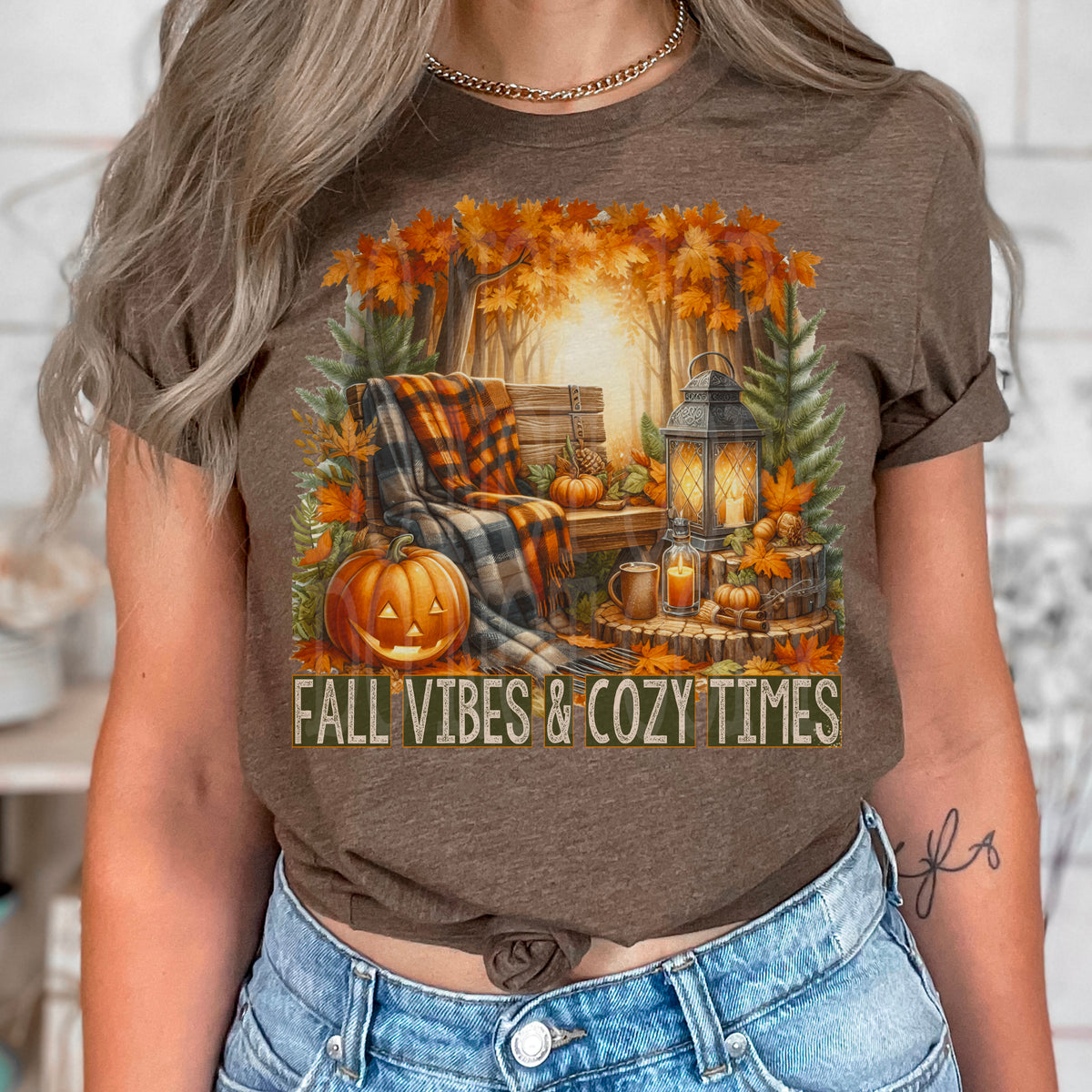 Fall vibes & Cozy times DD DTF transfer