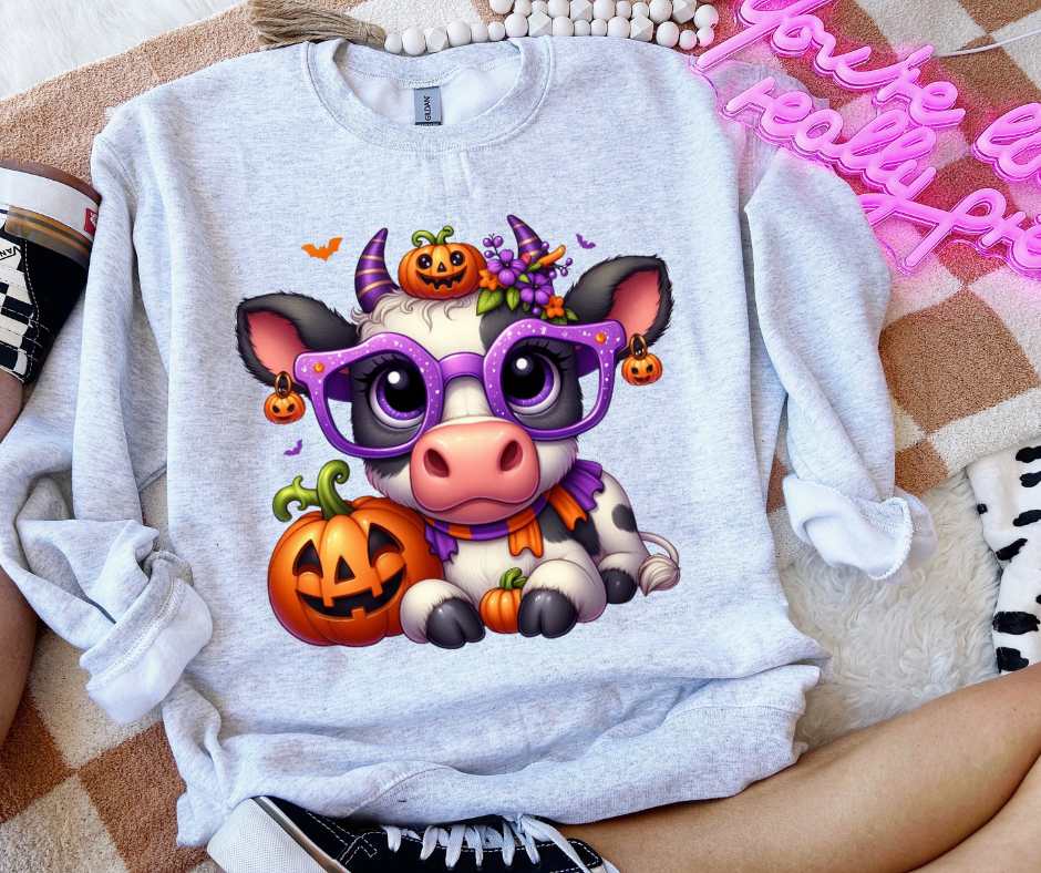 Halloween cow (VS) 52198 DTF transfer