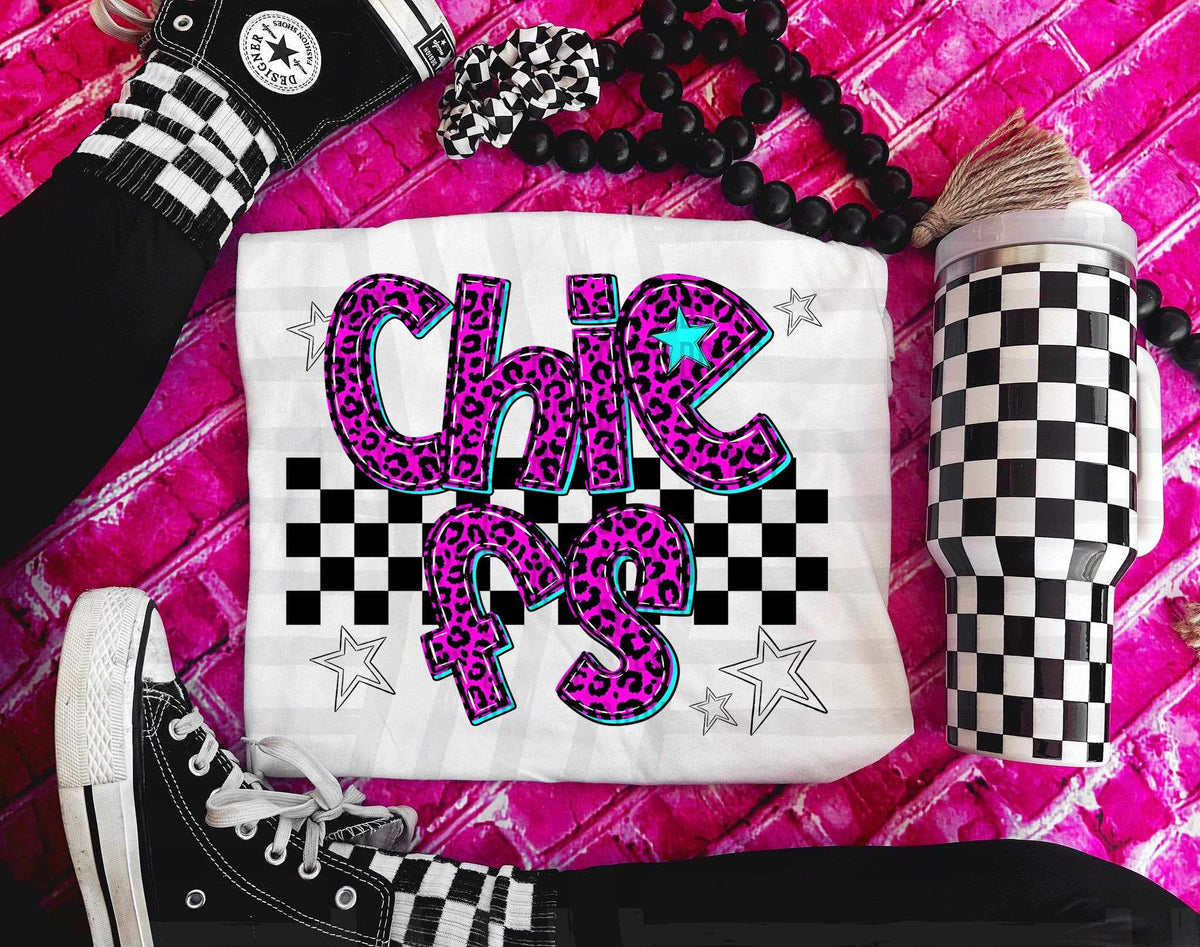 Chiefs Pink Leopard Neon (Caplinger) DTF transfer