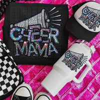 Cheer mama colorful stones megaphone (CITY) 44013 DTF transfer