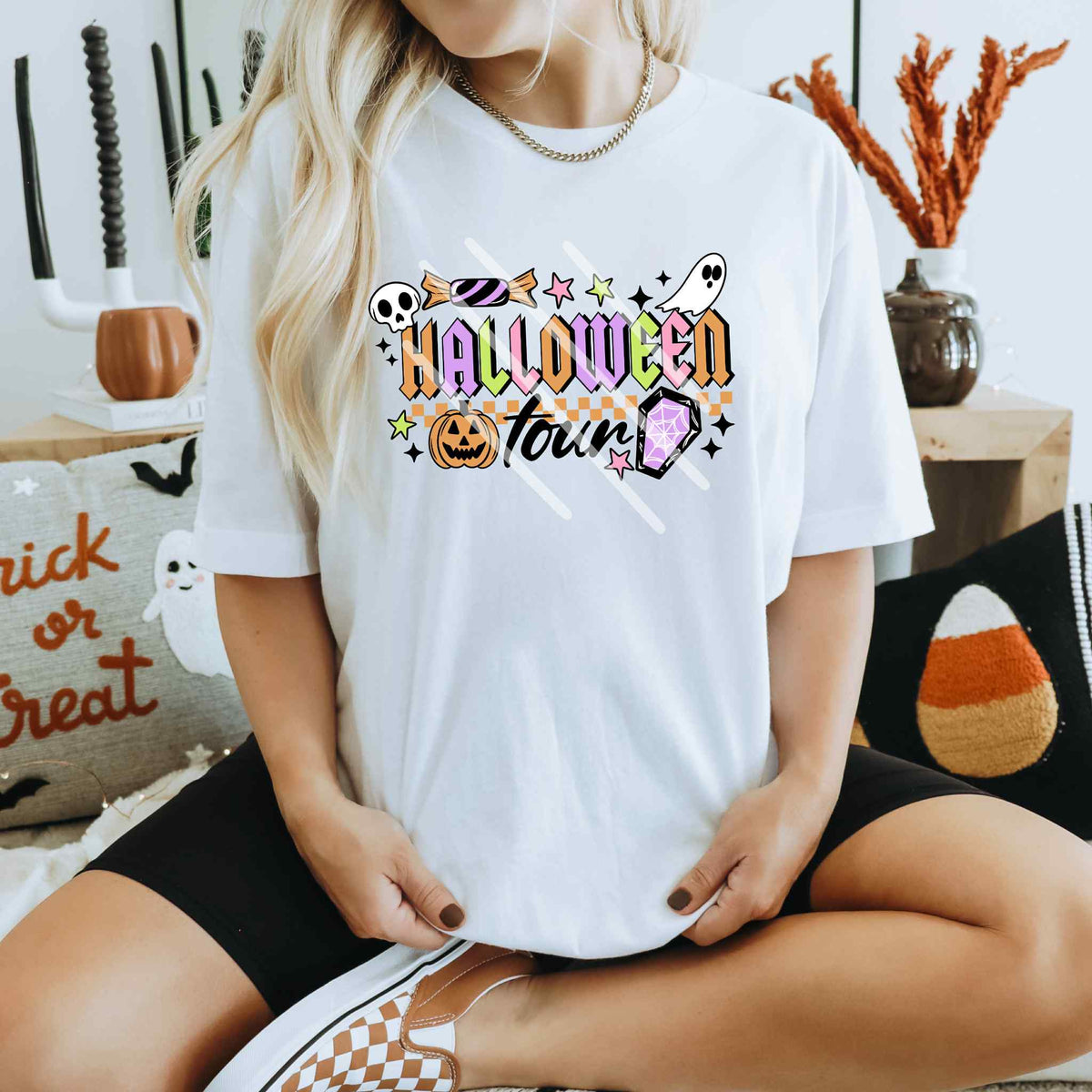 Halloween tour DTF transfer