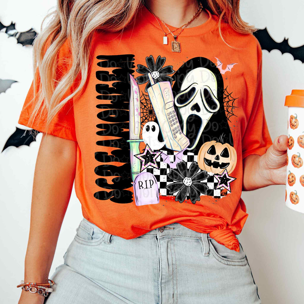 Screamoween DTF transfer