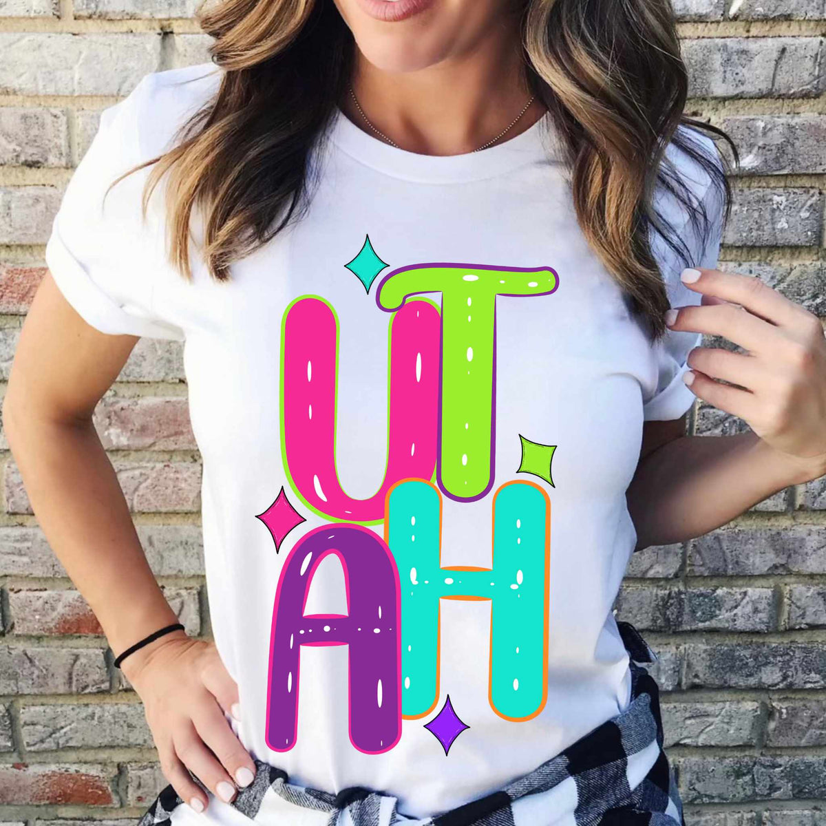 Utah neon states 44933 DTF transfer