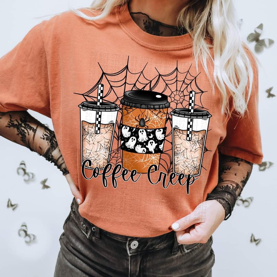 Coffee creep (DDD) 52148 DTF transfer