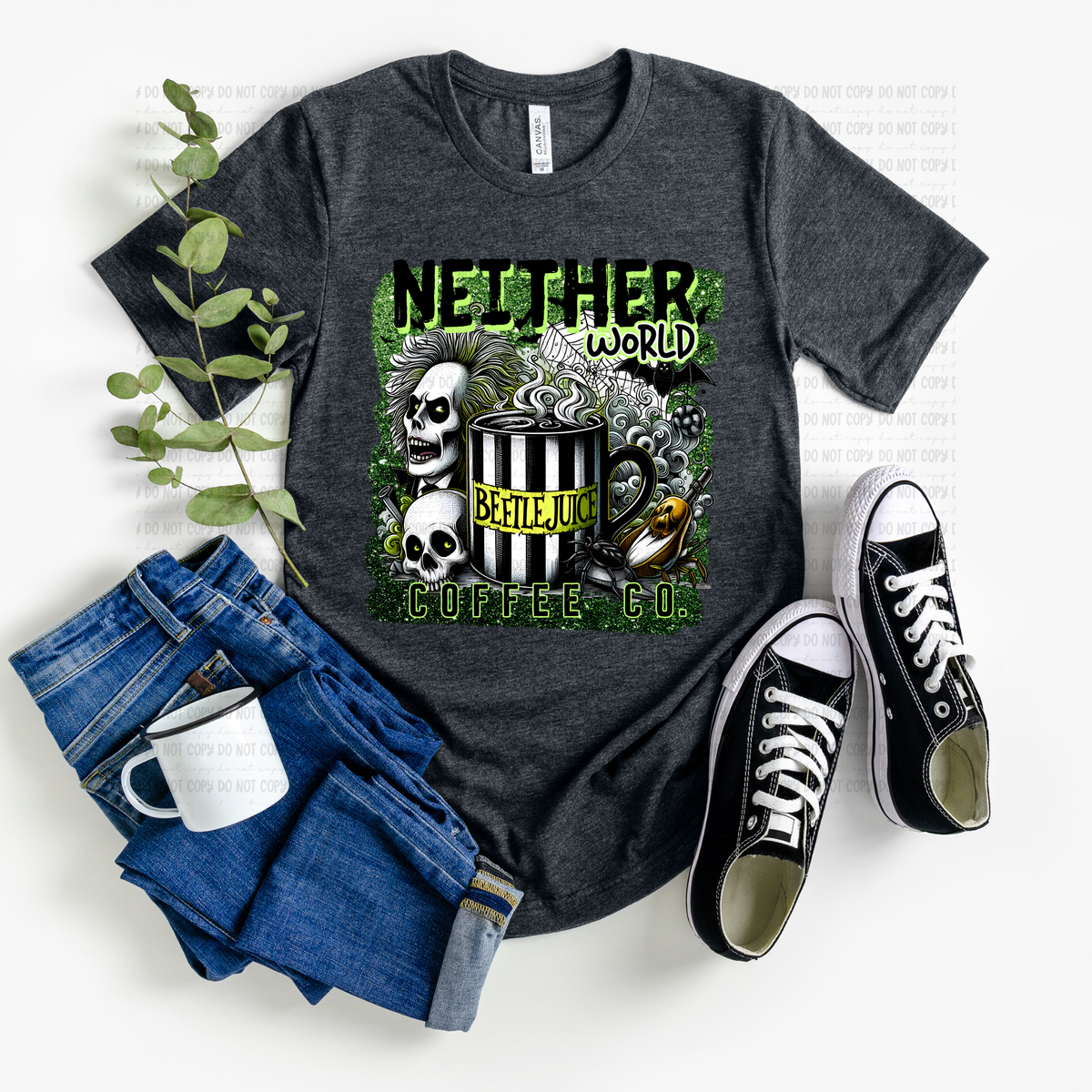 Neither workd coffee co revel DTF transfer