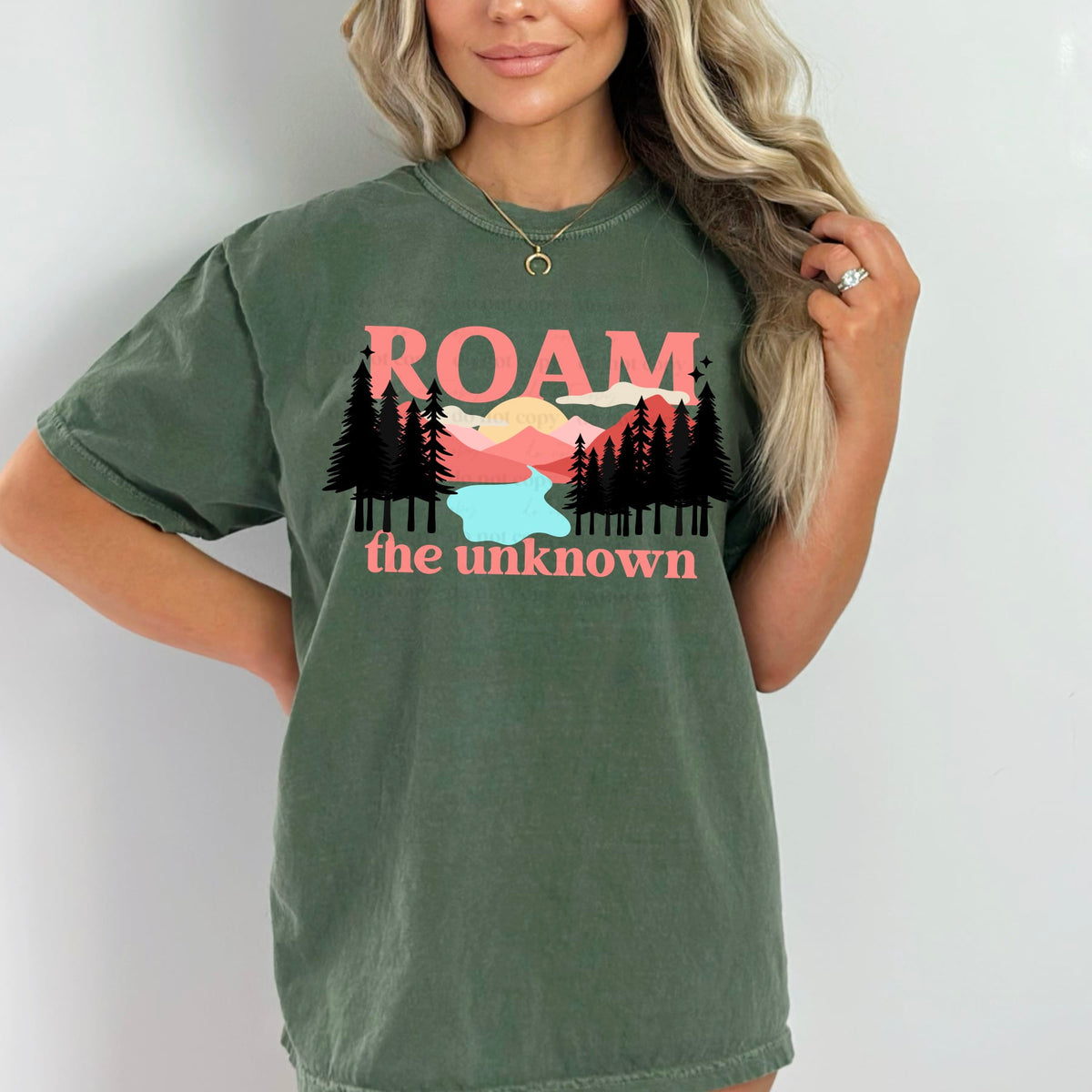 Roam the unknown (CSC) 50241 DTF transfer