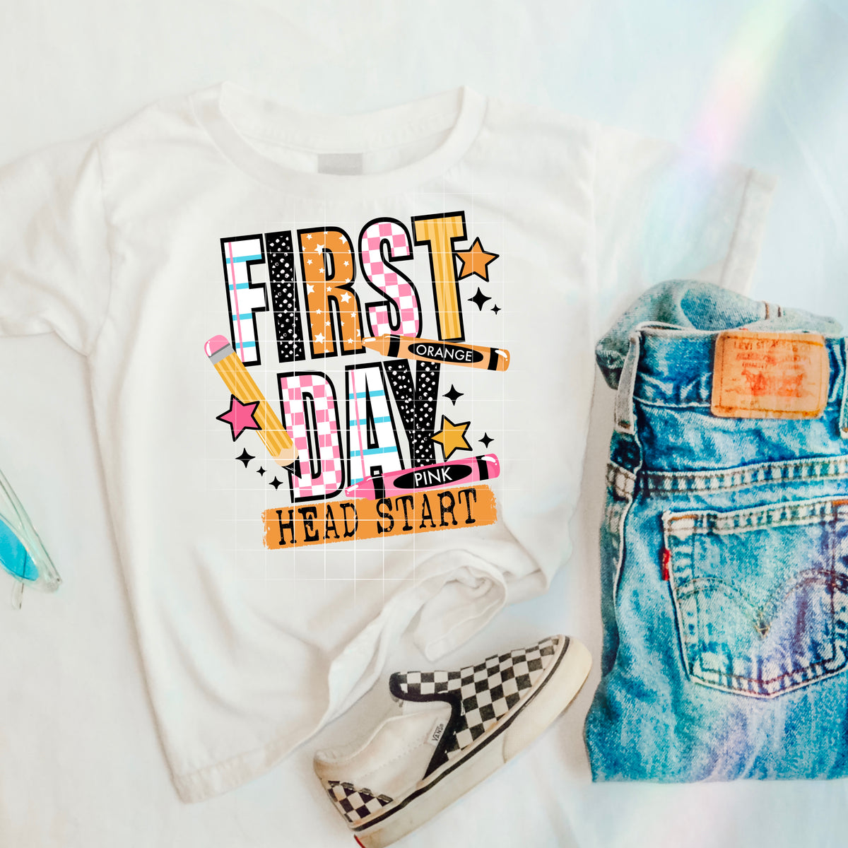 First day of head start GIRL CSC DTF transfer