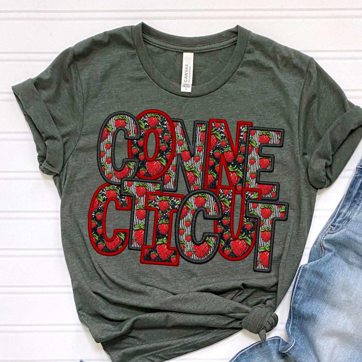 Connecticut strawberry states 50054 DTF transfer