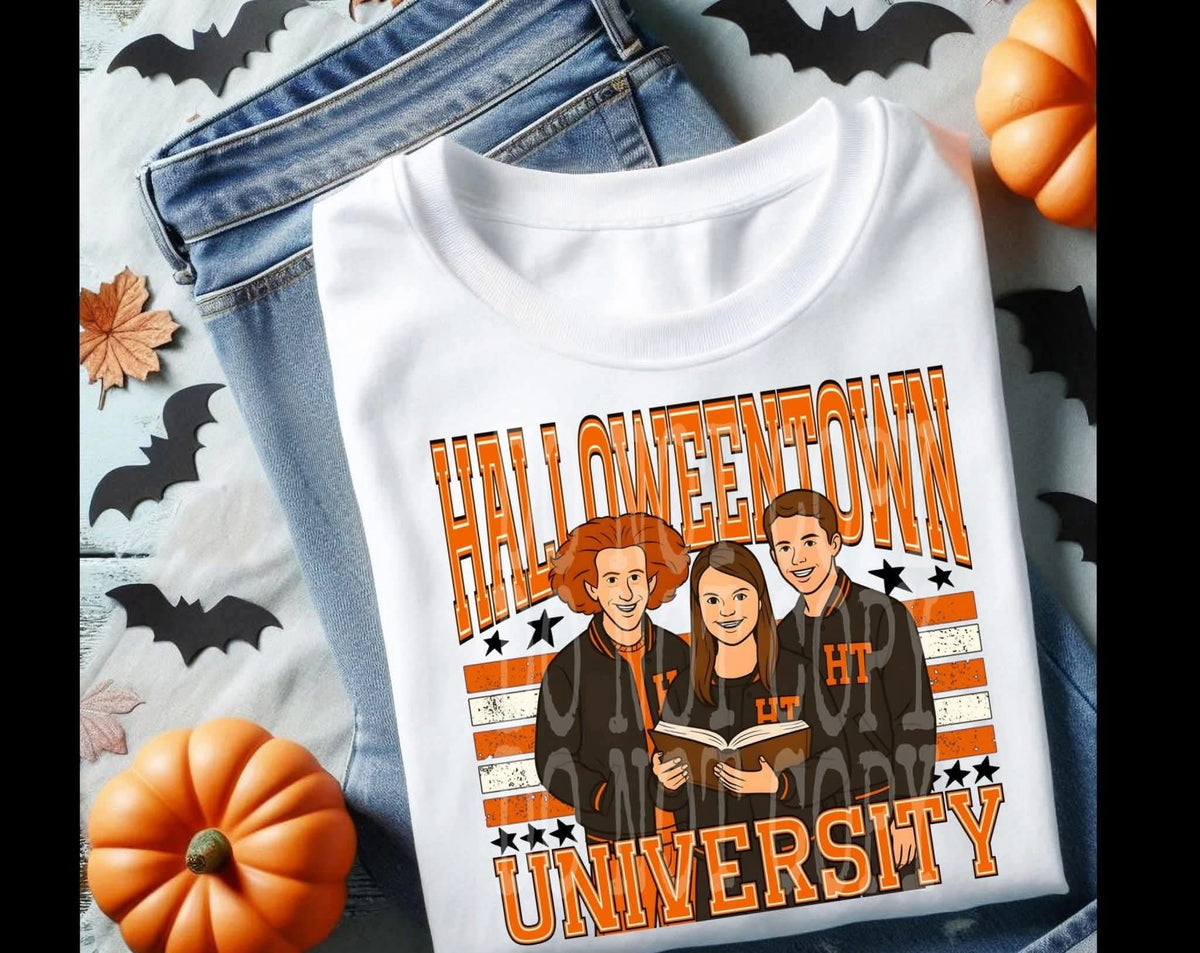 Halloweentown university PH DTF transfer