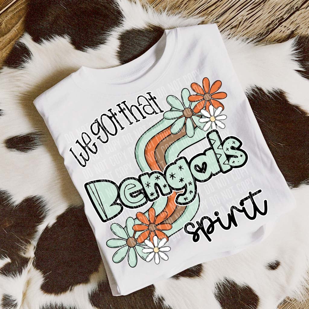 We got that bengals spirit (CAPLINGER) 50407 DTF transfer