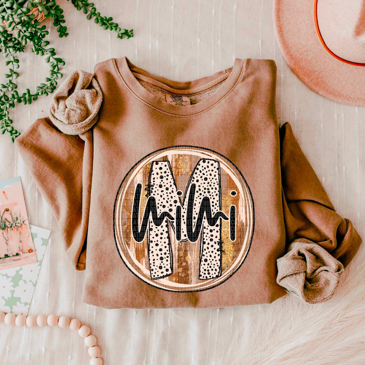 M mimi circle 50654 DTF transfer