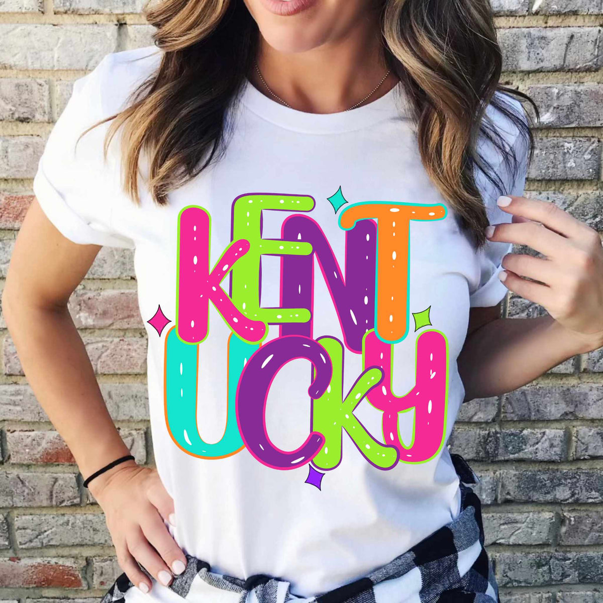 Kentucky neon states 44937 DTF transfer
