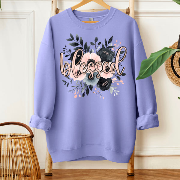 Blessed florals SDD DTF transfer