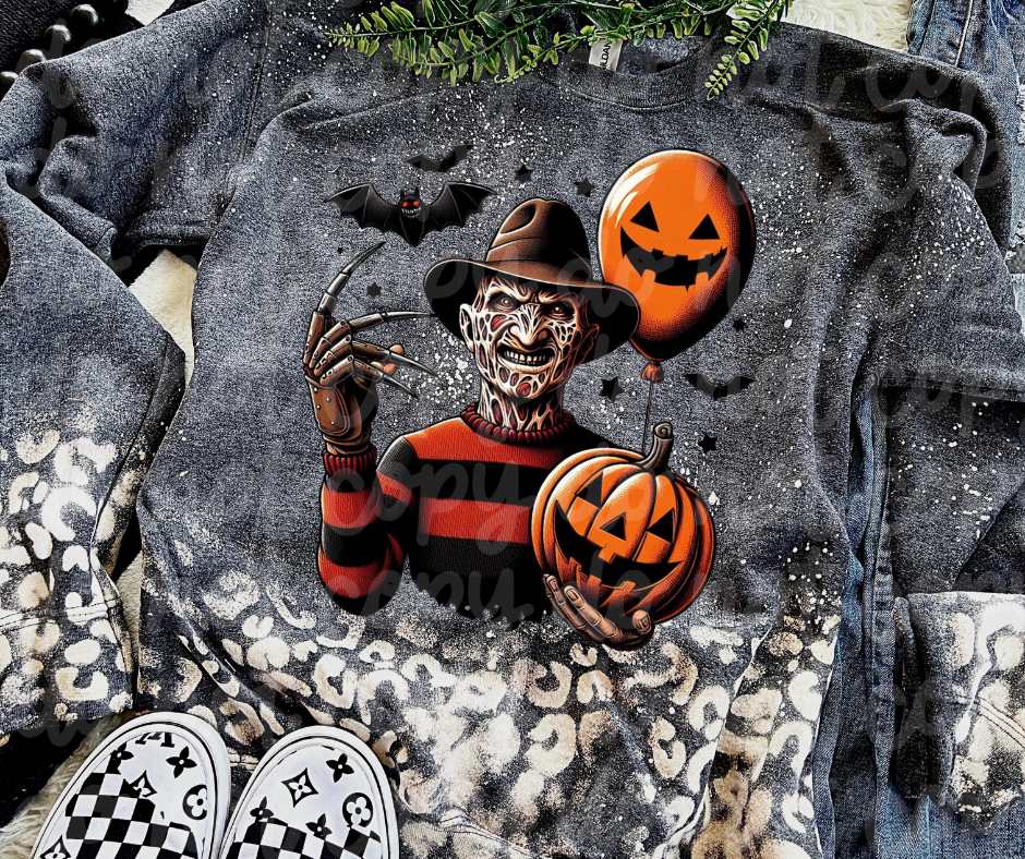 Nightmare pumpkins DTF transfer