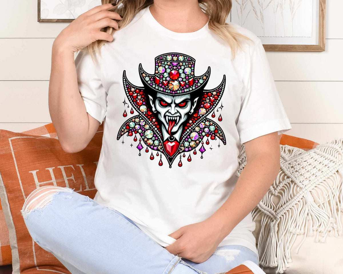 Rhinestone vampire (VS) 52193 DTF transfer