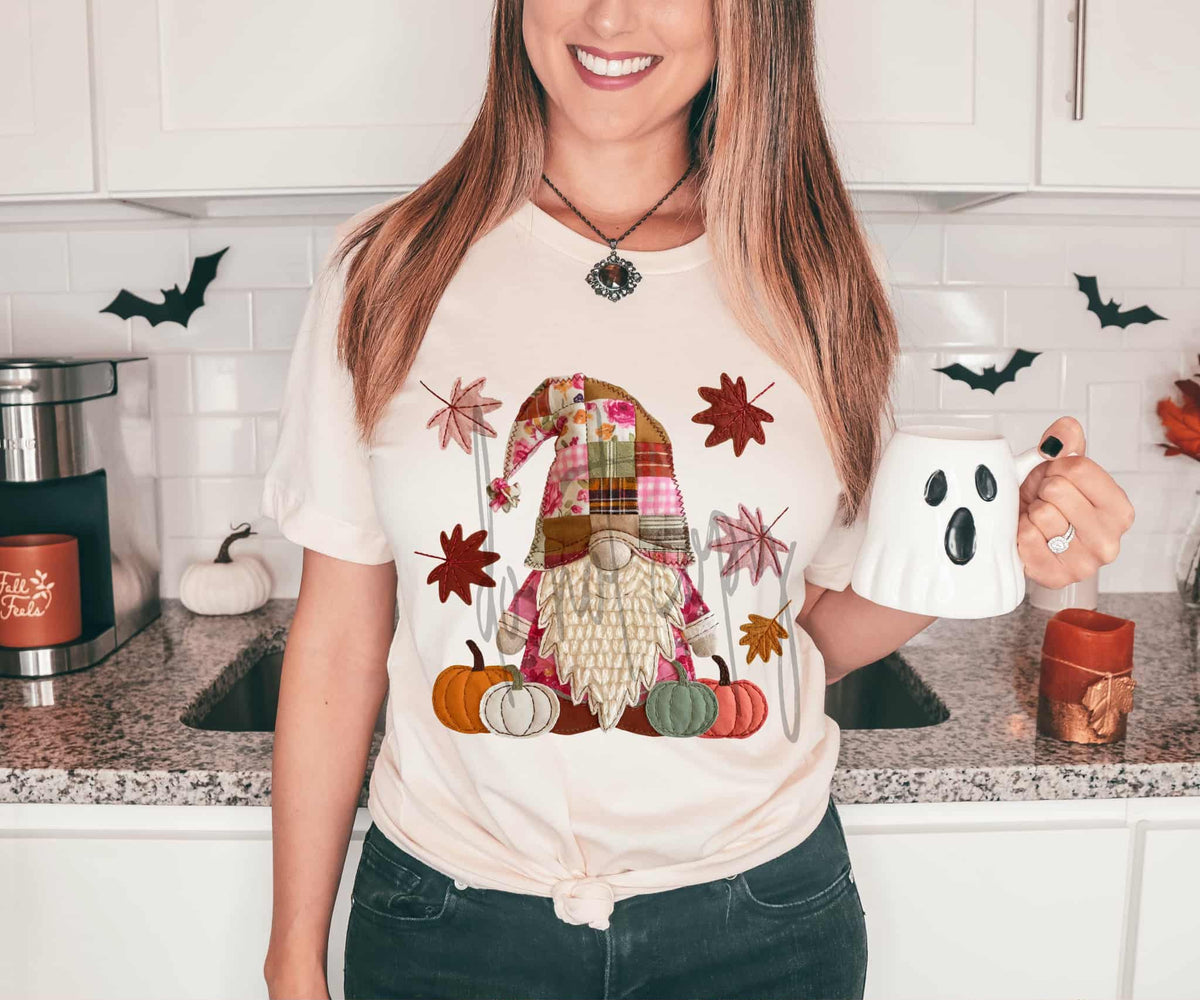 Fall gnome 109998 DTF transfer