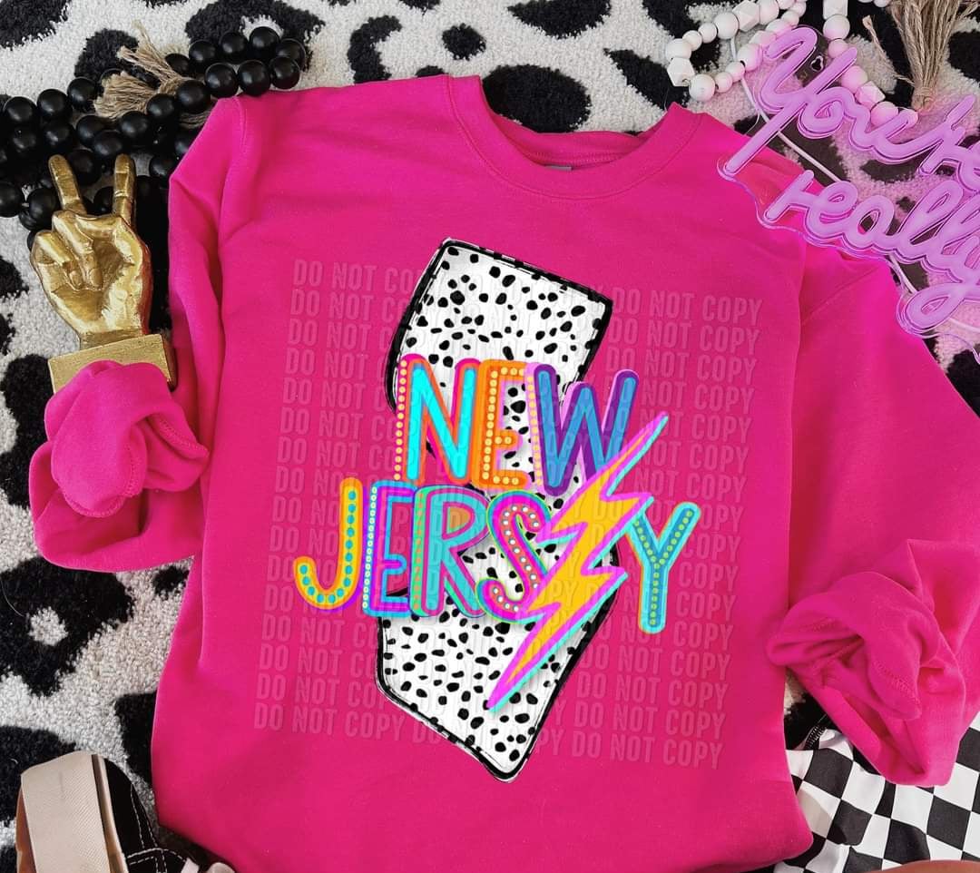 New jersey dalmatian background (CRAFTI) 44133 DTF transfer