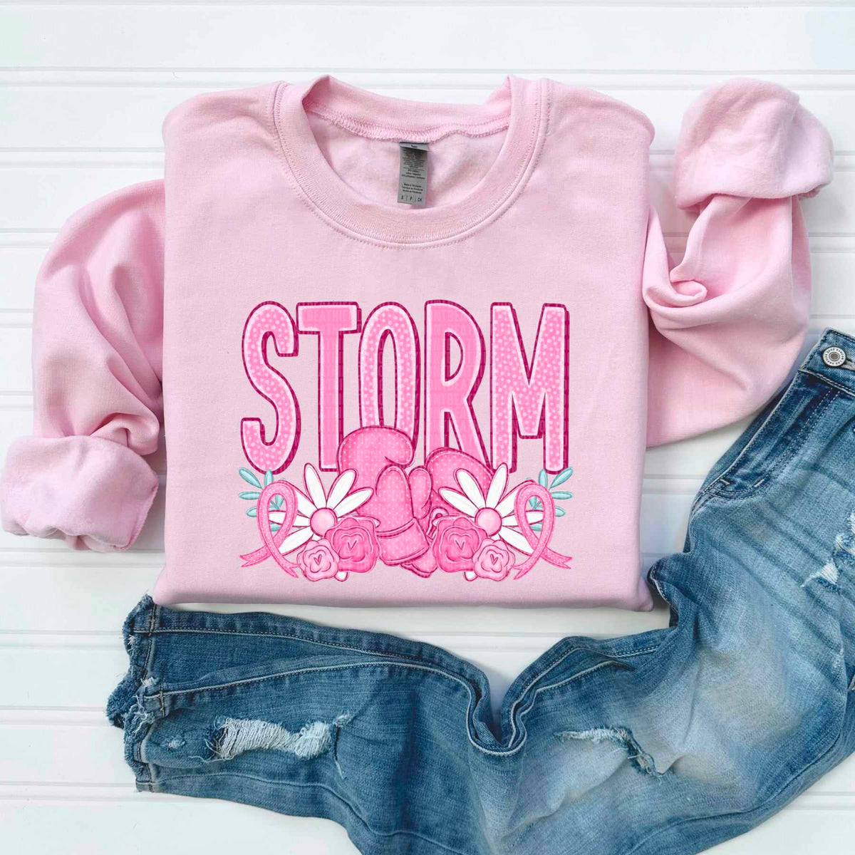 Storms pink mascots 50091 DTF transfer