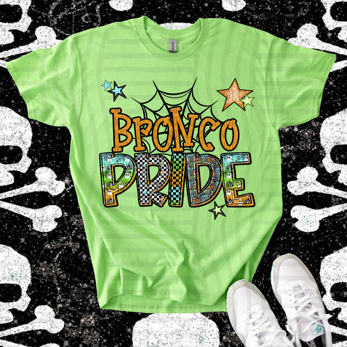 Bronco  pride HALLOWEEN CAPLINGER DTF transfer