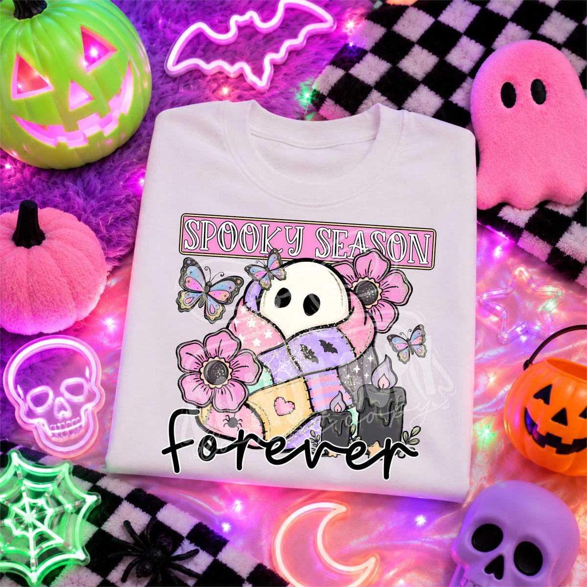 Spooky season forever ghost (C's) DTF Transfer