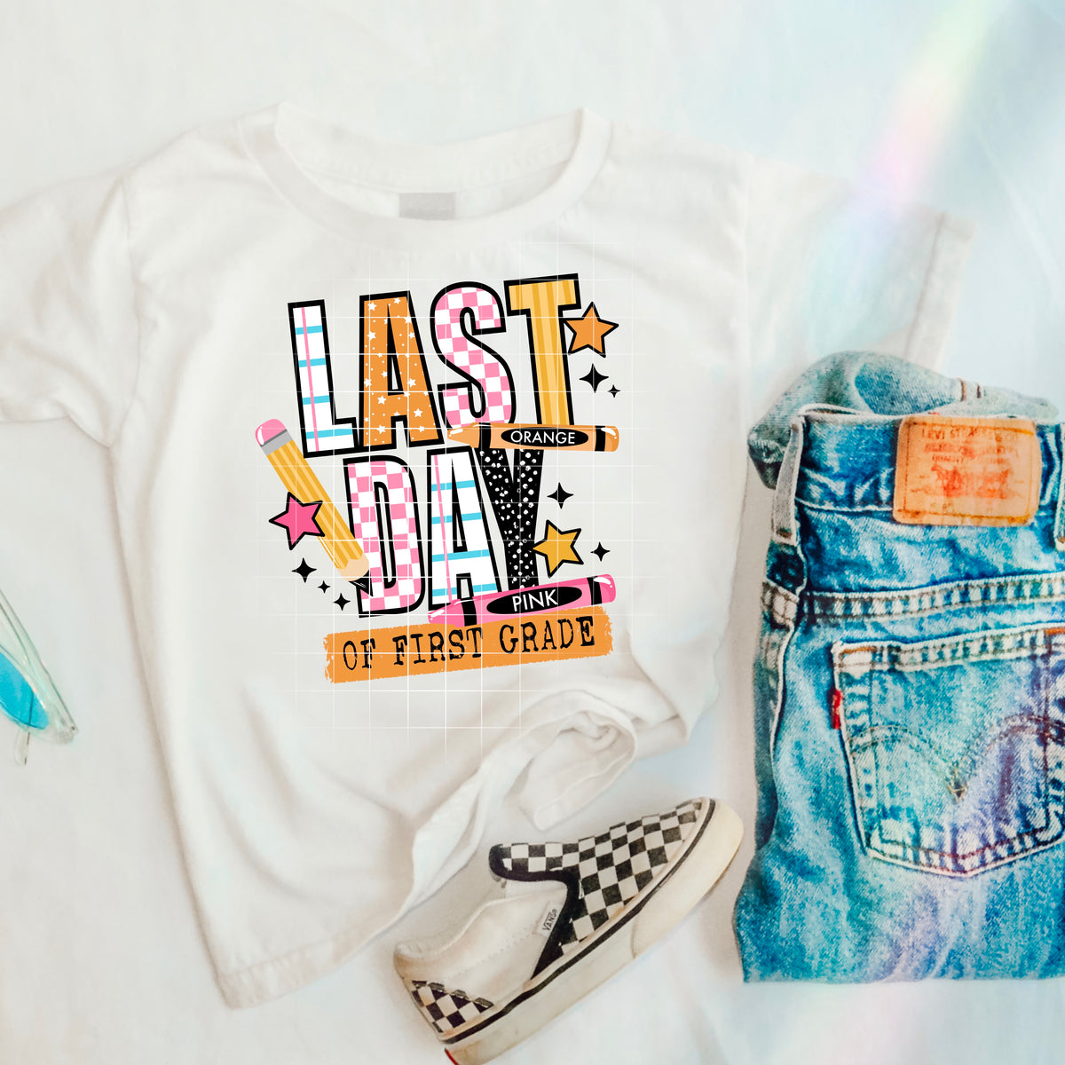 Last day of first grade GIRL CSC DTF transfer