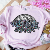 Volleyball mama colorful stones (CITY) 44015 DTF transfer