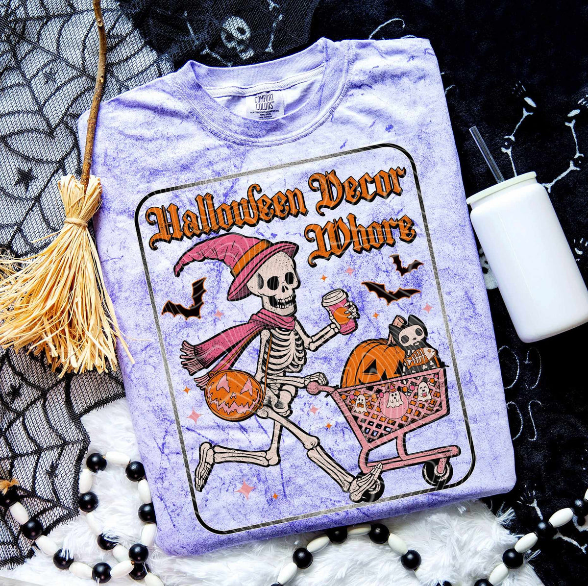 Halloween decor whore (gravitee) 52088 DTF transfer