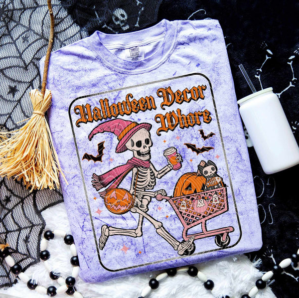 Halloween decor whore (gravitee) 52088 DTF transfer