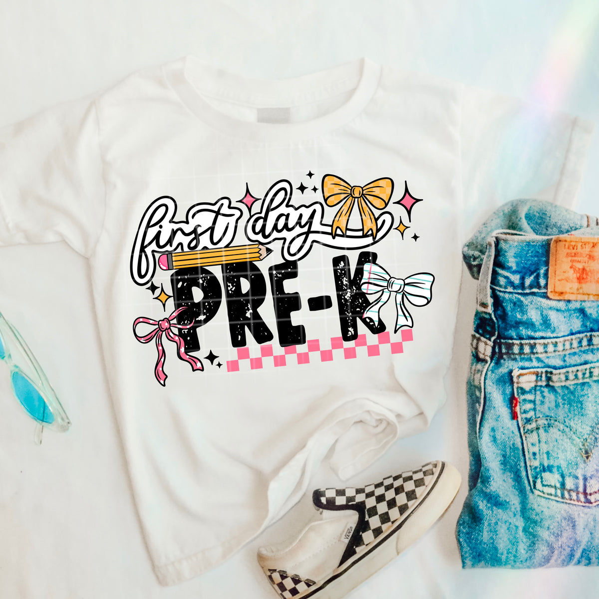 First day PRE-K CSC DTF transfer