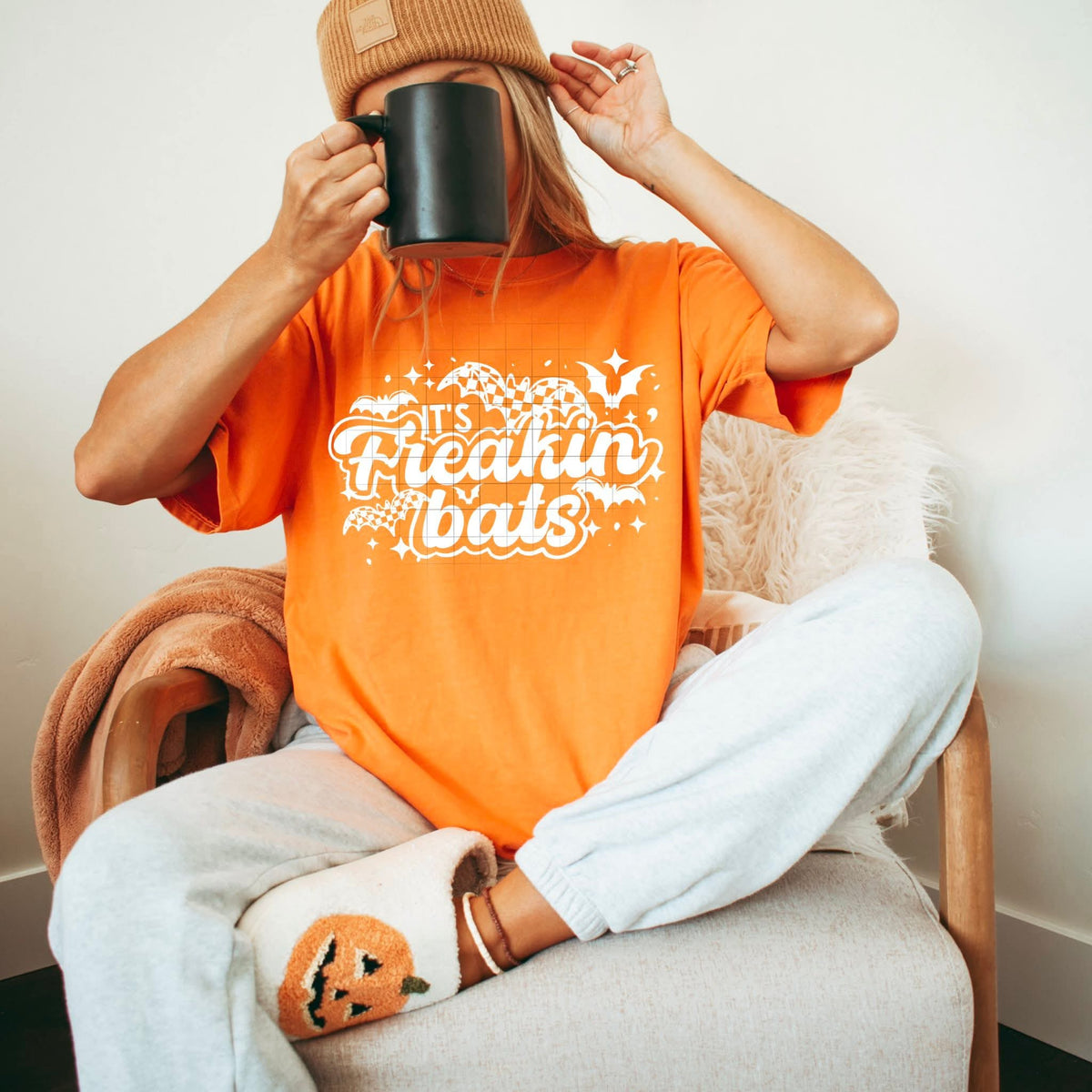 It's freaking bats WHITE CSC DTF transfer