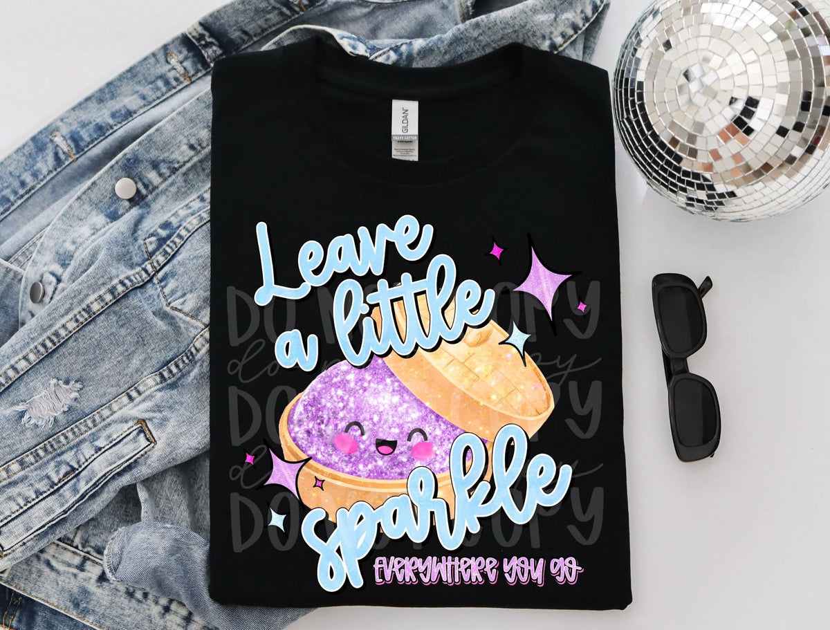 Leave a little sparkle everywhere you go (pH) DTF transfer