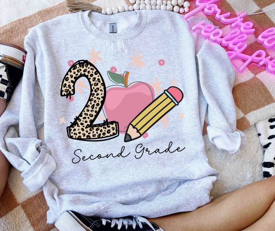 Second grade leopard 2 apple pencil (VS) 52174 DTF transfer