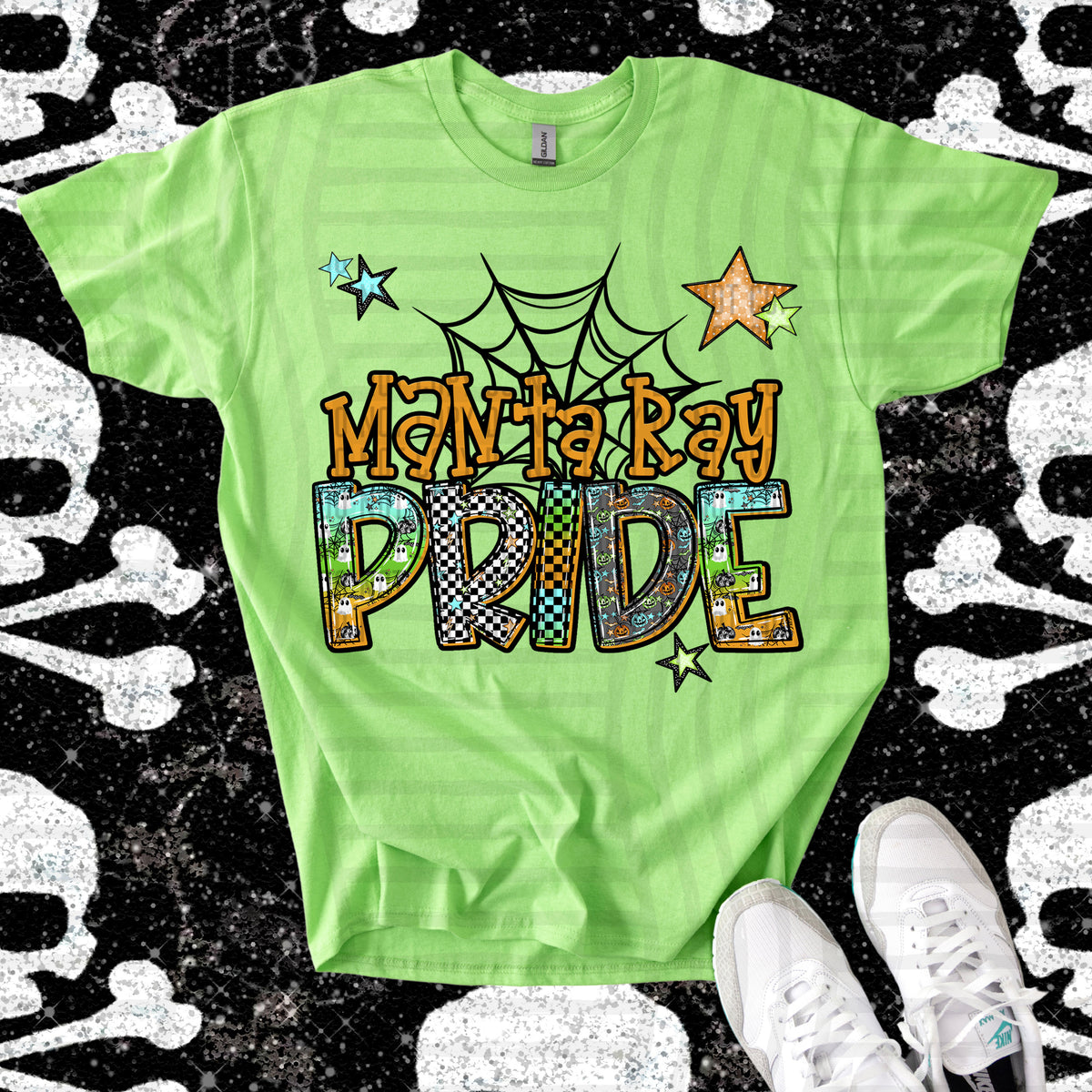 Manta ray pride HALLOWEEN CAPLINGER DTF transfer