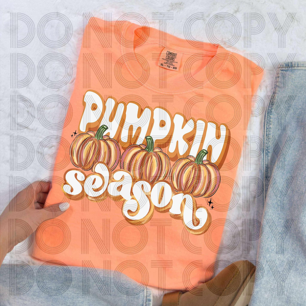 Pumpkin season pumpkin trio RENEWED DTF transfer