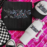 Wrestling mama colorful stones skinny font (CITY) 44009 DTF transfer