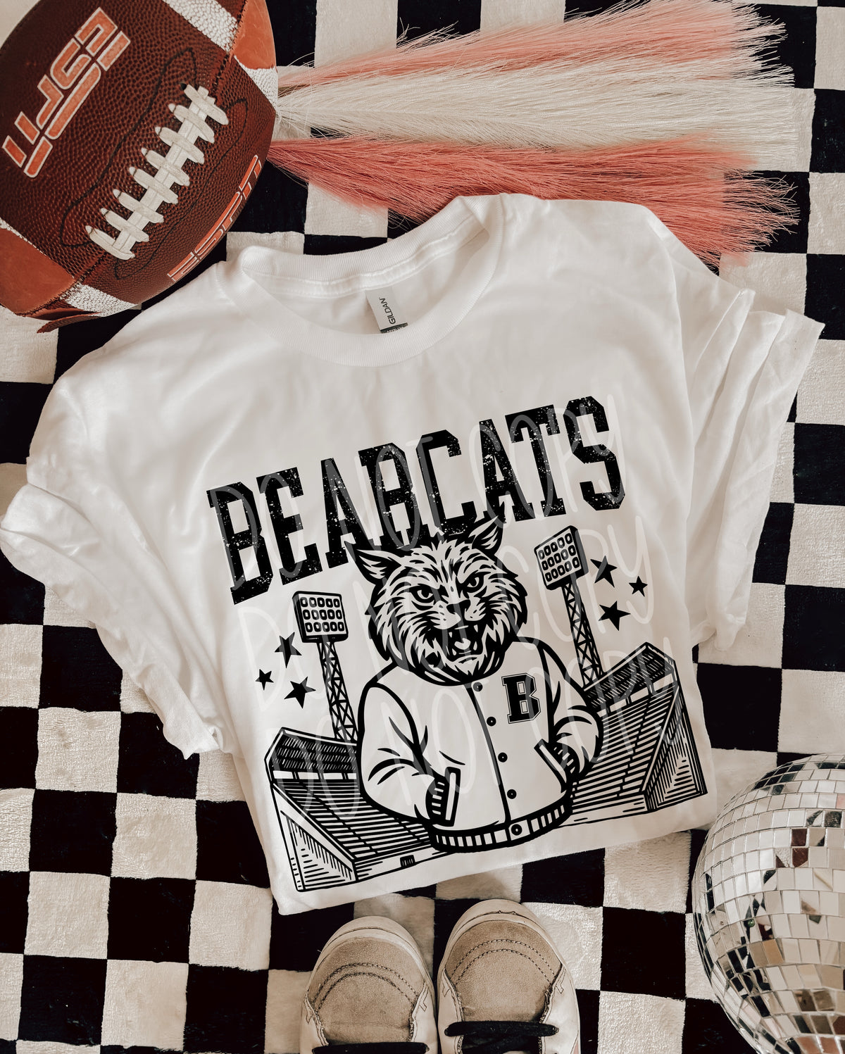 BearCats Letterman mascots PHDC DTF transfer