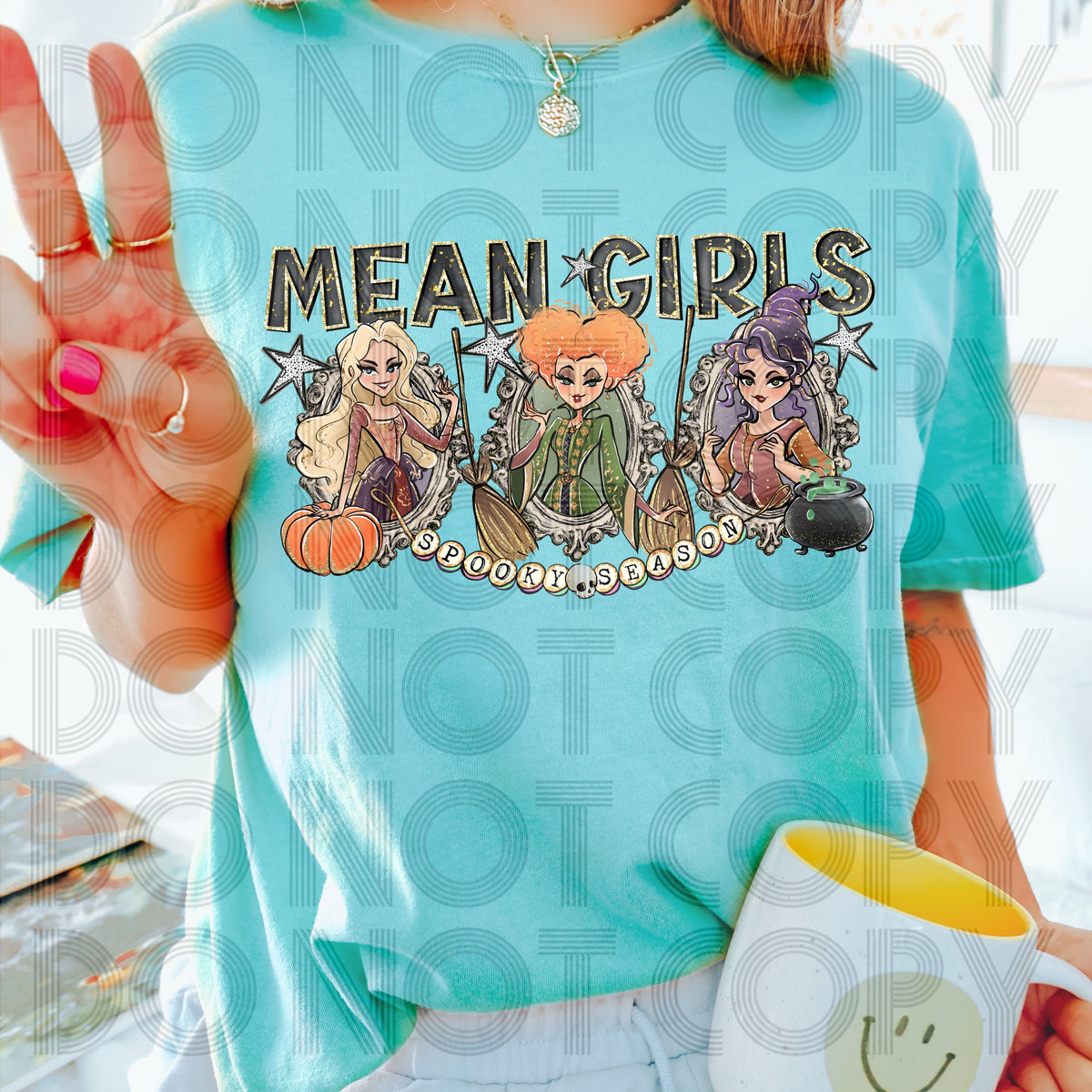 Mean girls HP spooky season renewed DTF transfer