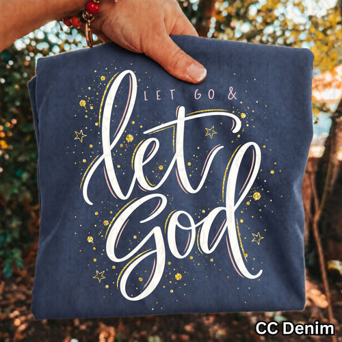 Let go & let God (uac) DTF Transfer