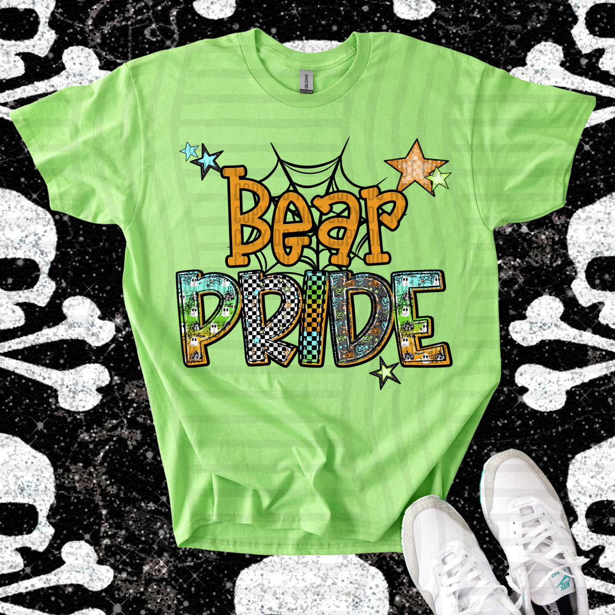 Bear pride HALLOWEEN CAPLINGER DTF transfer