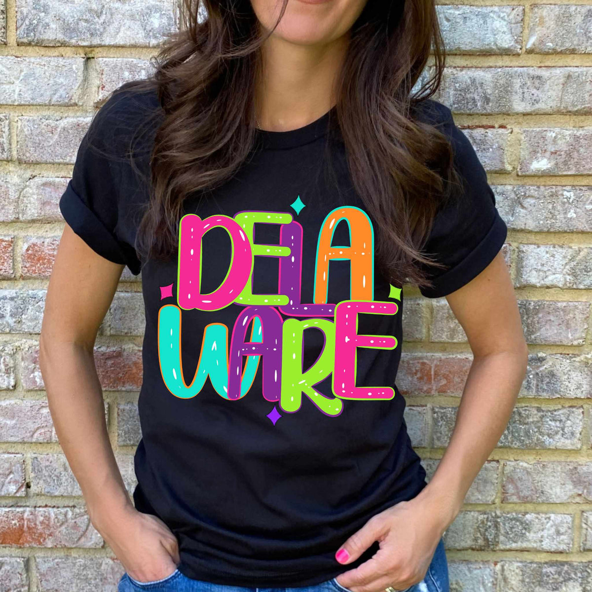 Delaware neon states 44914 DTF transfer