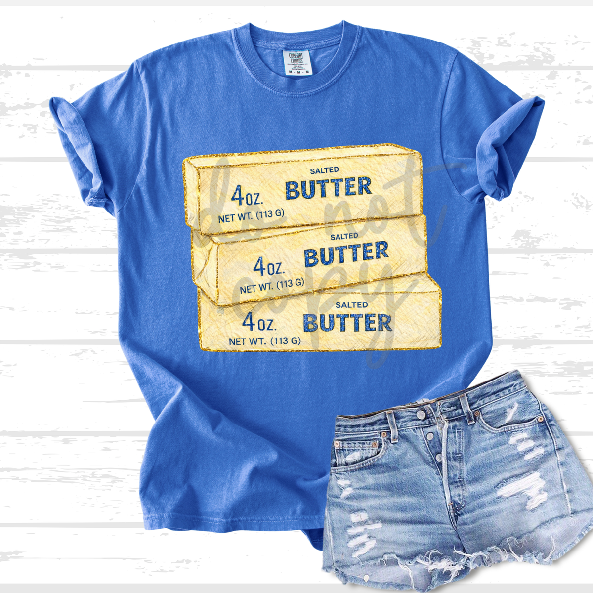 Salted butter stack (Parker) DTF Transfer